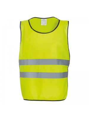 Plain Hi-vis 2-band tabard Yoko 120 GSM